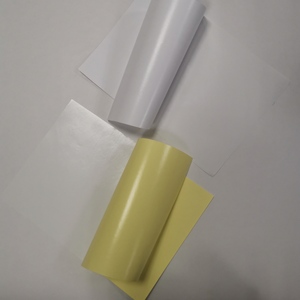Autocollant de masquage en papier <span class=keywords><strong>miroir</strong></span> brillant haute brillance, adhésif thermofusible acrylique antistatique, simple face, 508*762mm - Product Image 2