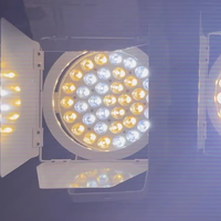 Éclairage LED professionnel super lumineux de haute qualité pour exposition automobile, blanc/chaud, 37x10W, pour salon automobile