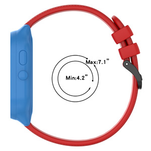 Cinturino in Silicone Texturizzato BEEFLYPOWER 20mm per Bambini, Compatibile con Gizmo <span class=keywords><strong>Watch</strong></span> 3 <span class=keywords><strong>E</strong></span> <span class=keywords><strong>e</strong></span> SyncUP Kids <span class=keywords><strong>Watch</strong></span> 2 - Product Image 5