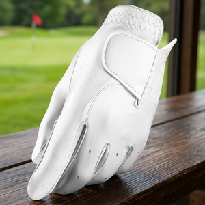 Latest Style Custom Made Soft Cabretta <b>Sheepskin</b> Golf <b>Gloves</b> <b>Men</b> Women Lightweight Touchscreen Compatible Breathable Premium - Product Image 4