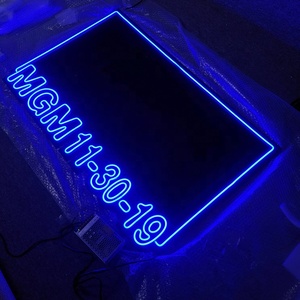Panneau lumineux fluo flexible à led, personnalisé, <span class=keywords><strong>rose</strong></span>, pour l'intérieur, 1 pièce, signalisation publicitaire, <span class=keywords><strong>néon</strong></span> - Product Image 6