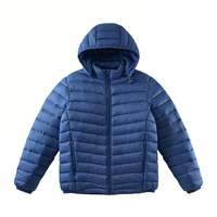 Veste matelassée pour femme, à capuche, légère, chaude, matelassée, manteau d'hiver, coupe ajustée, parka rembourrée pour un usage décontracté en plein air, logo personnalisé