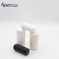 Conteneur de bâtons de déodorant pour la fabrication de marques privées, 15g-90g PP noir et blanc bâton de crème solaire pour cheveux bâton de cire masque facial