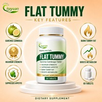 Capsules amincissantes en gros avec logo personnalisé à base d'extrait de Garcinia Cambogia pour la perte de poids et la combustion des graisses chez l'adulte