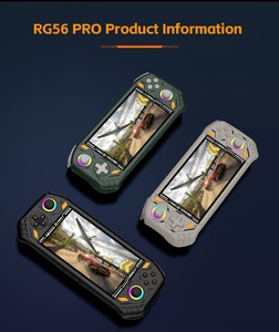 Consola de Juegos Portátil RG56 PRO con Tarjeta, Pantalla HD Lineal Hall de 5.5 Pulgadas, Sistema EmuELEC, Memoria de 64GB/128GB para PSP - Product Image 6