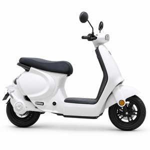 Scooter Eléctrico NIU Blanco, Estilo Cub, Motor de 400W, Batería de 48V 23Ah, Motor sin Escobillas, Frenos de Disco Delanteros y de Tambor Traseros - Product Image 5