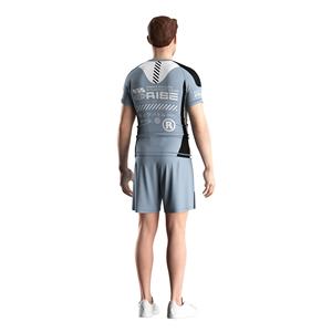 ノーギ 格闘技 ラッシュガード トップ 軽量 耐摩耗性 通気性 4ウェイストレッチ 速乾性生地 BJJ 柔術 MMA に最適 - Product Image 4