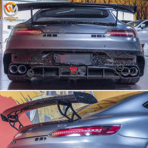 Kit de parachoques delantero de fibra de carbono para coche, accesorios de sintonización, serie negra, para Benz AMG GT GTS GT <span class=keywords><strong>GTR</strong></span> - Product Image 4