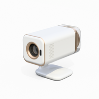 Mini projecteur vidéo LCD Full HD 720p natif avec support inclinable à 180 degrés, 250 lumens ANSI, type C