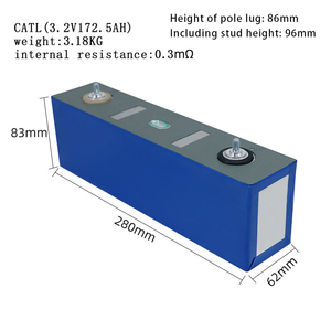 Catl 172.5ah LFP Prismatic 3.2V Lifepo4แบตเตอรี่ลิเธียมไอออน catl LFP 172.5ah เซลล์ - Product Image 4