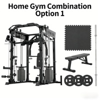 Ensemble de gym complet : Rack à squats, banc de musculation, disques de poids, tapis de sol – Usage domestique et commercial – Équipement de fitness de haute qualité à prix abordable