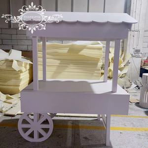 Lovely White <strong>Sweet</strong> <strong>Cart</strong> BABY Shower Candy <strong>Cart</strong> Design Made by Occasions Furniture - Product Image 2