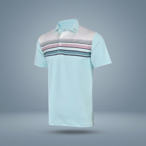 Polo de golf personnalisé de haute qualité pour hommes Polo d'affaires uni Camisas brodé en coton et polyester uniforme de travail avec logo personnalisé - Product Image 2