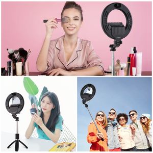 <span class=keywords><strong>3</strong></span> In 1 PULUZ 6.<span class=keywords><strong>3</strong></span> inç 16cm LED halka ışık ile telefon tutucu fotoğraf Selfie sopa Tripod standı canlı akış ekipmanları - Product Image 6