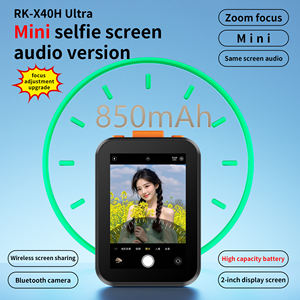 กล้องเซลฟี่ UNLOV RK-X40H อัลตร้าแม่เหล็ก ชาร์จซ้ำได้ รุ่นอัปเกรดล่าสุด พร้อมระบบฉายภาพด้วยเสียง กล้องมินิสำหรับวิดีโอบล็อก - Product Image 3