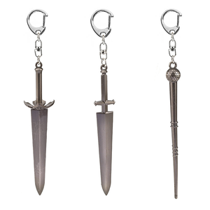 3 Llaveros de Espada Miniatura de Aleación de Alta Calidad con Diseño Nuevo de 13 cm de <span class=keywords><strong>Anime</strong></span> Black BC <span class=keywords><strong>Asta</strong></span> y Yuno - Product Image 1