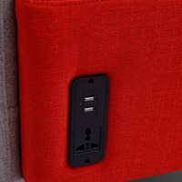 Canapés et chaises sur mesure, mobilier de restaurant de luxe, canapé de banquette avec chargeur électrique