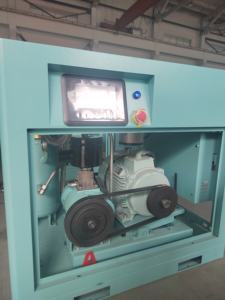 Nouveaux compresseurs d'air à vis marins stationnaires 55kW 220V AC Gas Power y compris moteur pour mine - Product Image 3