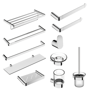 Ares treo tường thép không gỉ khăn Giá thiết bị vệ sinh phần cứng Set cho phòng tắm - Product Image 3