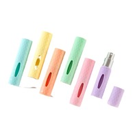 Botol Semprot Parfum Mini Isi Ulang Bentuk Bulat 5ml dengan Logo Kustom