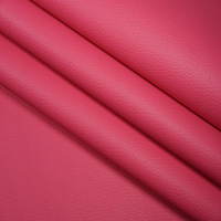 Tissu en cuir synthétique PVC Rexine DE90 de 0,7 mm, grain de litchi, simili cuir pour canapé, meubles et sellerie de siège de voiture