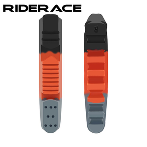 RIDERACE <span class=keywords><strong>1</strong></span> paire de plaquettes de frein de vélo en caoutchouc légères et durables pour VTT et vélo de route, accessoires de cyclisme - Product Image 1