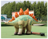 Dessin animé de dragon gonflable BOYI pour jeux de sport décoration dessin animé de dinosaure gonflable
