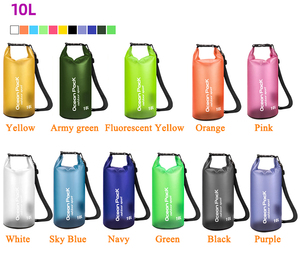 Zaino Impermeabile Trasparente Personalizzato da 10 L per Escursionismo, Campeggio e Trekking, <span class=keywords><strong>Set</strong></span> Borsa Asciutta per Costumi da Bagno e Attività all'Aperto - Product Image 2