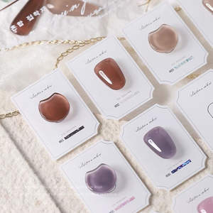 Nuevo Gel de <span class=keywords><strong>Uñas</strong></span> Estilo Japonés <span class=keywords><strong>2022</strong></span>, Tablero de Exhibición de Vidrio Transparente para Celebridades de Internet, Color Bean, Práctica de <span class=keywords><strong>Uñas</strong></span>, Especial para Salón de Belleza - Product Image 3