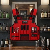 Uniforme de Trabajo Unisex Personalizado en Lona Roja con Estampado Digital