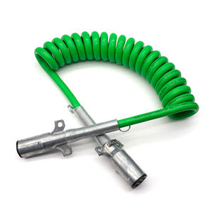 <span class=keywords><strong>7</strong></span> voies <span class=keywords><strong>remorque</strong></span> prise ABS câble fil 7Pin Semi <span class=keywords><strong>remorque</strong></span> électrique enroulé câble d'extension cordon pour 12V camion lumière lien d'alimentation - Product Image 6