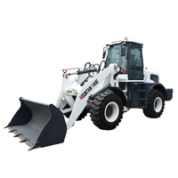 Mini chargeuse sur pneus multifonctionnelle 2ton 4wd weifang radlader