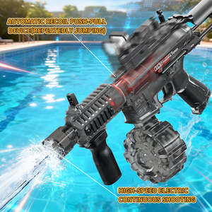 Nuova Pistola ad Acqua Elettrica con Aspirazione Automatica dell'Acqua, 600ml, Alta Velocità, Sparo Continuo, Giocattolo Estivo per Bambini - Product Image 4