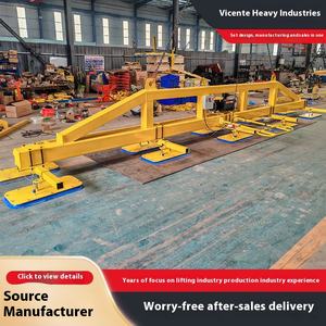 Elevador de placa de acero inoxidable de gran capacidad personalizado, ventosa de hierro, corte por láser, elevadores de vacío nuevos y usados - Product Image 6