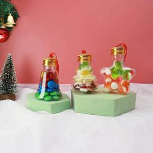 Nueva Botella Decorativa con Forma de Árbol de Navidad y Campanas, 50 ml, para Jugo, Té y Bebidas - Product Image 5