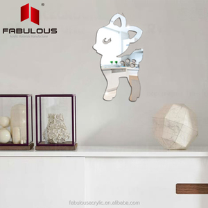 Montagne <span class=keywords><strong>Miroir</strong></span> Mural En Forme De Dessin Animé Miroirs Décoratifs Suspendus <span class=keywords><strong>Miroir</strong></span> Acrylique Décoration Murale Pour Enfants - Product Image 2