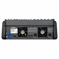 Konsol Pencampur Bertenaga PMS600 Dengan 2*1000W Class D Amp 24bit 96kHz untuk Suara Live Panggung Studio Stereo Master Graphic Equalizer