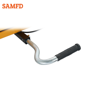 Platform Pengangkat Hidrolik Manual Model Gunting Tunggal SAMFD New Metal Screw, Meja Angkat Mobile untuk Retail - Product Image 4