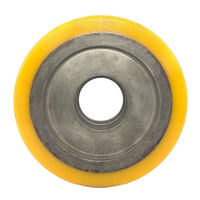 Longue durée de vie, 250x80 mm, pièce de chariot élévateur LINDE / numéro de pièce. Roue de charge en polyuréthane solide 0009933852