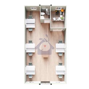 Casa contenedor prefabricada de acero expandible de 20 pies y 40 pies al por mayor para Villa Hotel - Product Image 4