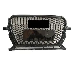 <b>For</b> Q5 SQ5 2013-2017 Upgrade RSQ5 Style Car Front bumper Grille <b>Mesh</b> Honeycomb <b>Grills</b> Protector Cover Trim Accessories - Product Image 3