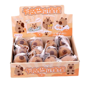 TPR-Made Squeeze capibara Stress sollievo giocattolo <span class=keywords><strong>ADHD</strong></span> palla per bambini e adulti per <span class=keywords><strong>età</strong></span> 5-7 all'ingrosso - Product Image 1
