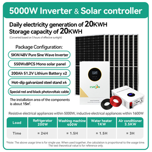 Coût de stockage de batterie d'énergie solaire Générateur de prix de <span class=keywords><strong>climatiseur</strong></span> à énergie solaire - Product Image 4