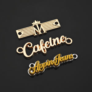 Etiqueta <span class=keywords><strong>de</strong></span> Metal para Nombre, Camisa Abaya, Bolso, Sombrero, Aleación <span class=keywords><strong>de</strong></span> Zinc, Forma Personalizada, Logotipo Metálico, <span class=keywords><strong>Marca</strong></span> Personalizada, Etiquetas Metálicas para Hijab, para <span class=keywords><strong>Ropa</strong></span> - Product Image 5