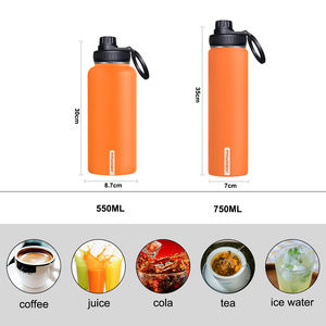 Support magnétique pour téléphone portable en acier inoxydable FAYREN, bouteille d'eau de sport avec support magnétique pour téléphone portable, bouteille d'eau de sport pour la salle de sport - Product Image 3