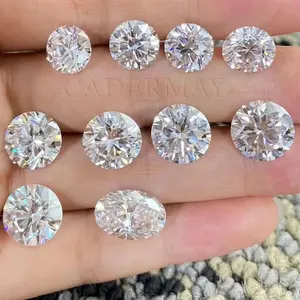 Melee Lab Grown Diamond 0.8-3.3mm Wholesale Price HPHT CVD D VS1 FG VS SI Gemstones For Jewelry Making