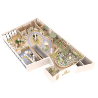 Aoleao Custom Toasty Play Cafe, aire de jeux intérieure pour enfants, jeux doux, cuisine de jeu d'imitation, coin de jeu de rôle, certifié CE TUV CPC