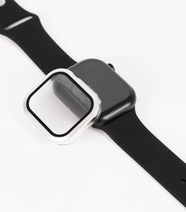 2.5D Cobertura Completa Curvada Suave 9H Anti-Scratch Anti-Shock PMMA Protector de Vidrio para Reloj 38/40/41/42/44/45/49MM Película de Reloj - Product Image 1