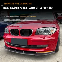 Kit séparateur de becquet avant pour BMW Série 1 E81 E82 E87 E88 2008-2011 Diffuseur de pare-chocs avant en fibre de carbone