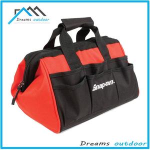 Sac à outils en toile multi-poches avec fermeture à boucle pour plombiers et travaux de jardinage, fabriqué en usine BSCI - Product Image 4